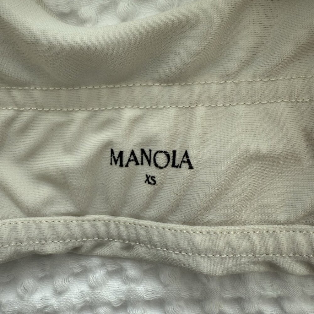 Aritzia Manola Cora Crop Top Ivory Size XS Activewear‎ Fitness Workout Gym - Picture 7 of 7
